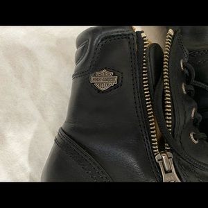 Harley Davidson combat boots